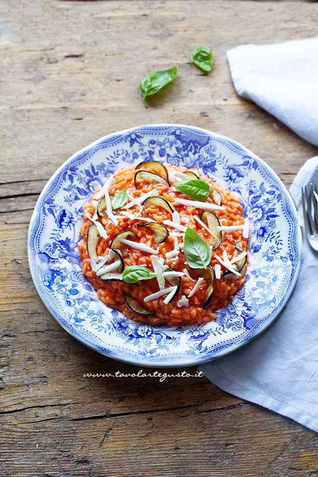 ricetta risotto alla norma