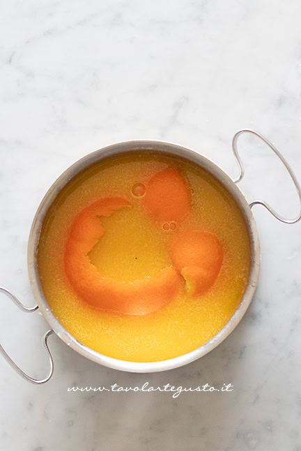 crema all arancia cottura