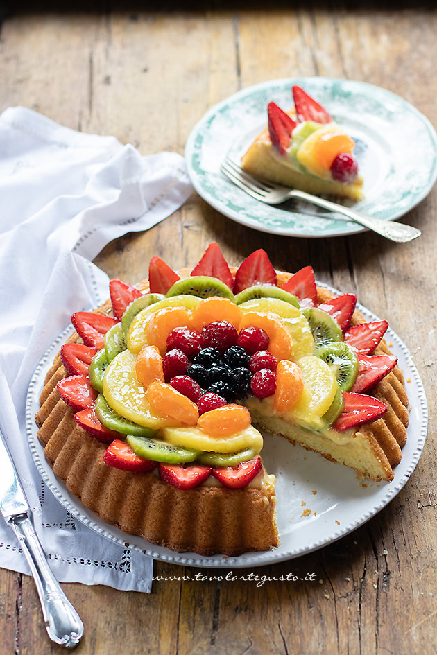 crostata morbida alla frutta