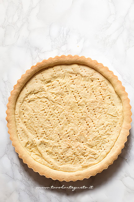guscio di pasta frolla per crostata tiramisù