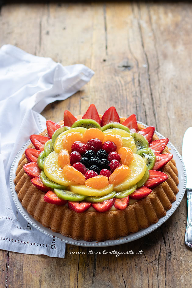ricetta crostata morbida alla frutta