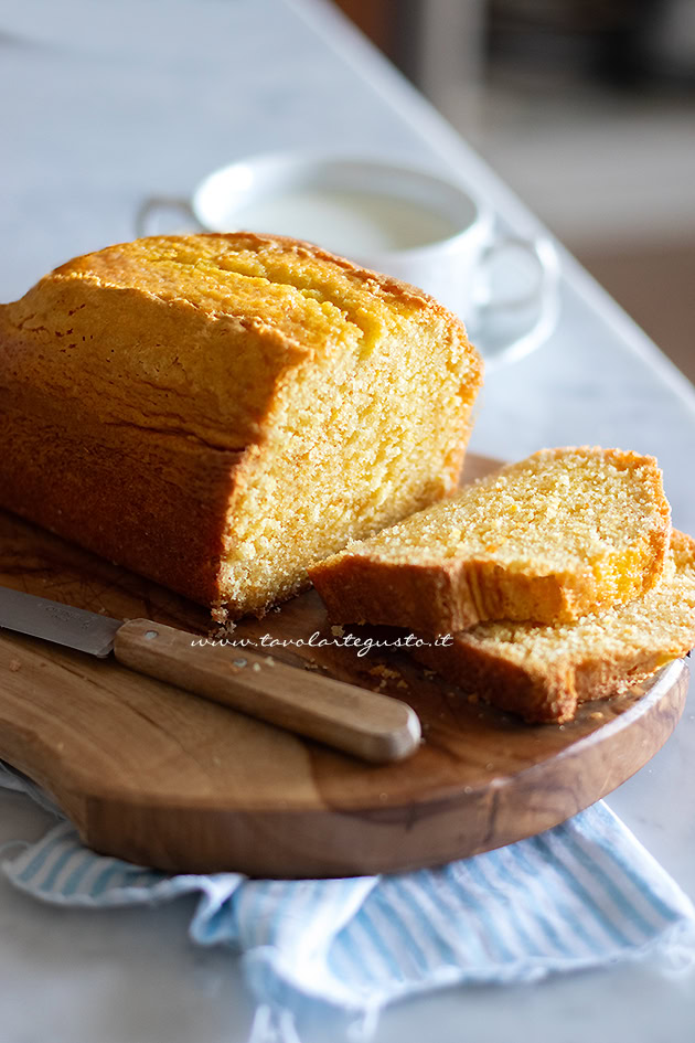 ricetta plumcake classico senza yogurt