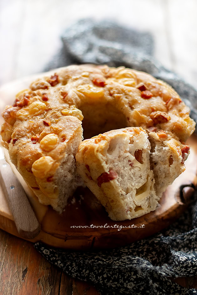 Ricetta Casatiello stracciato