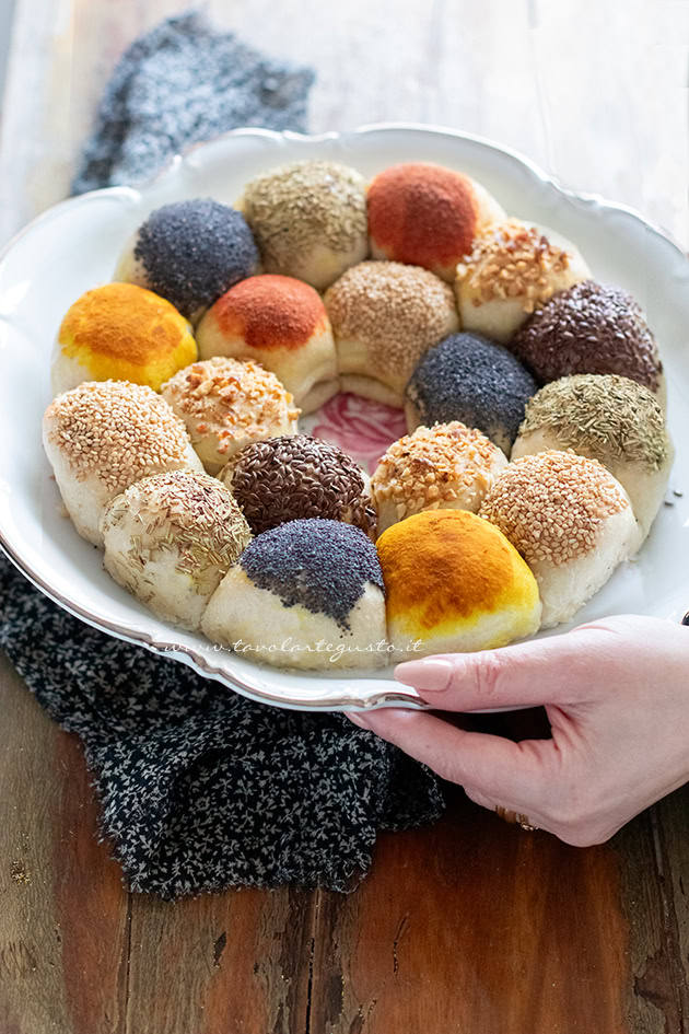 ciambella danubio alle spezie