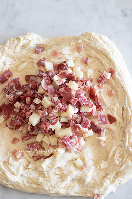 impasto colomba salata