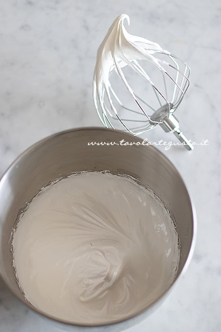 meringa bianca per ciaramicola