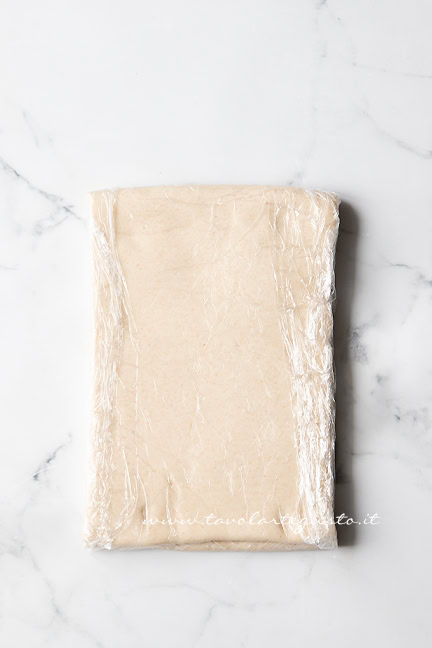 panetto di impasto per code d'aragosta