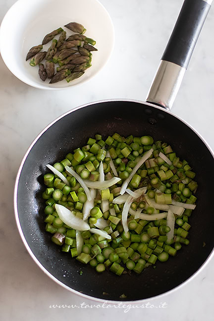 preparare il patè di asparagi