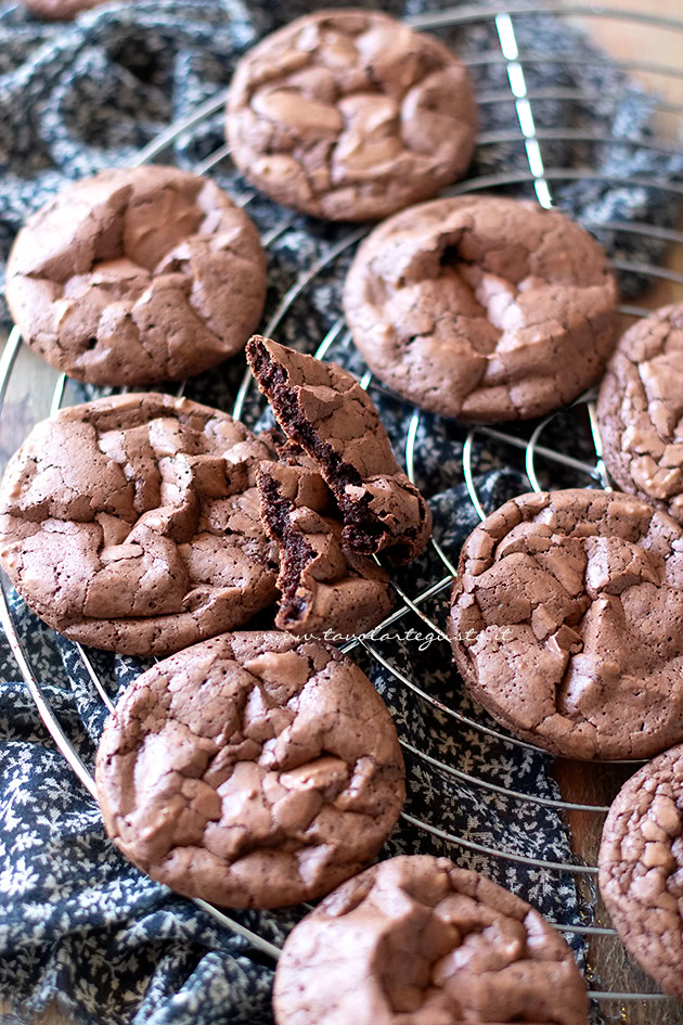 ricetta biscotti tenerini al cioccolato
