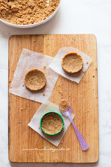 base delle crostatine senza cottura