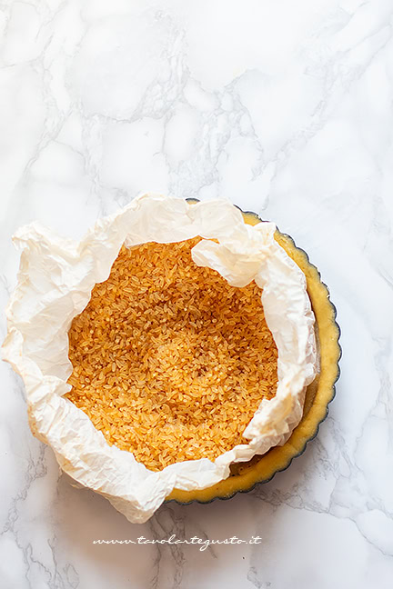 guscio per crostata di fichi