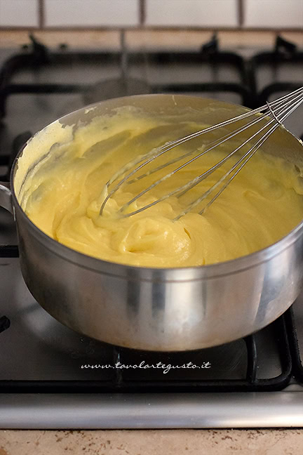 crema per crostata di mele