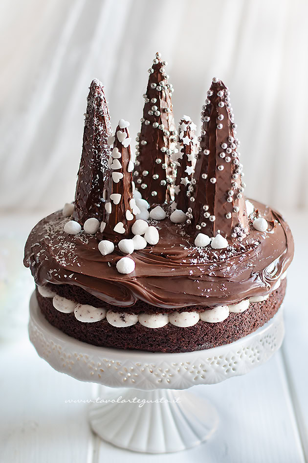 torta di natale semplice e veloce