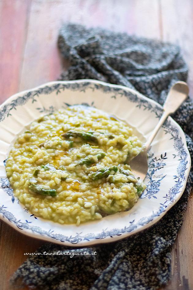 risotto agli asparagi ricetta