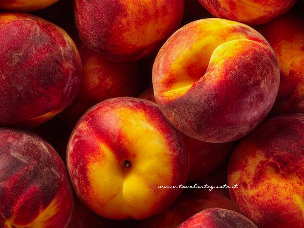Ricette con pesche - Tavolartegusto